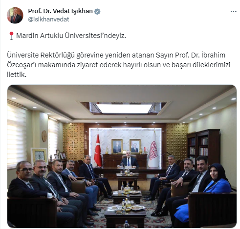 Bakan Işıkhan, Mardin’de ziyaretler gerçekleştirdi