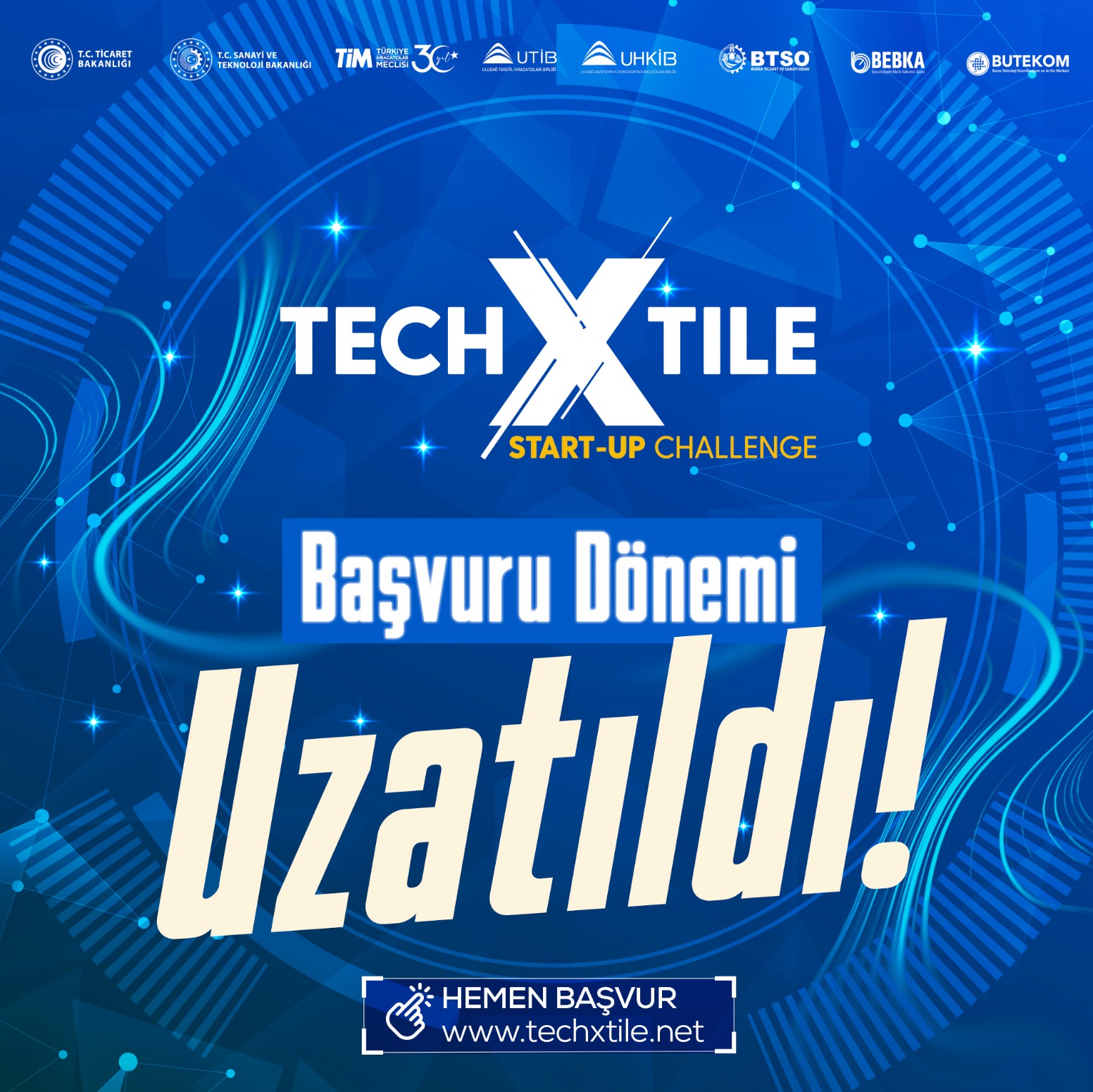 TechXtile Start-Up Challenge’ta başvuru süresi uzatıldı
