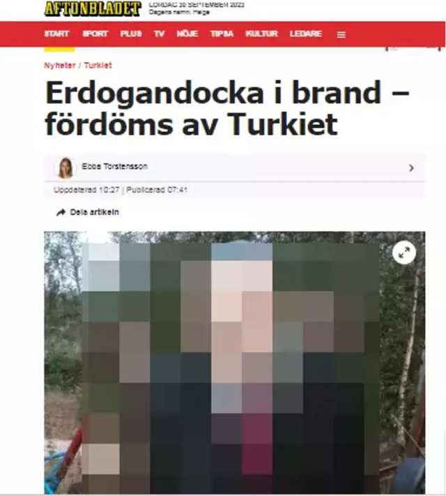 İsveç akıllanmayacak! Cumhurbaşkanı Erdoğan'a yönelik çirkin eylemin arkasındaki provokatörün sözlerini manşetten verdiler