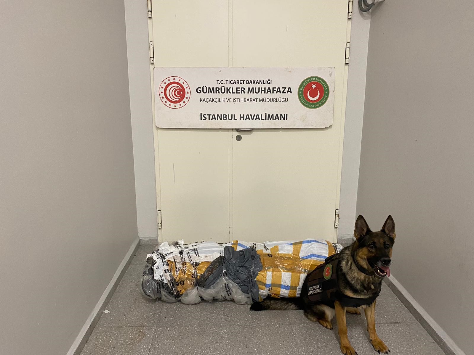 İstanbul Havalimanı’nda 17 kilogram metamfetamin ele geçirildi