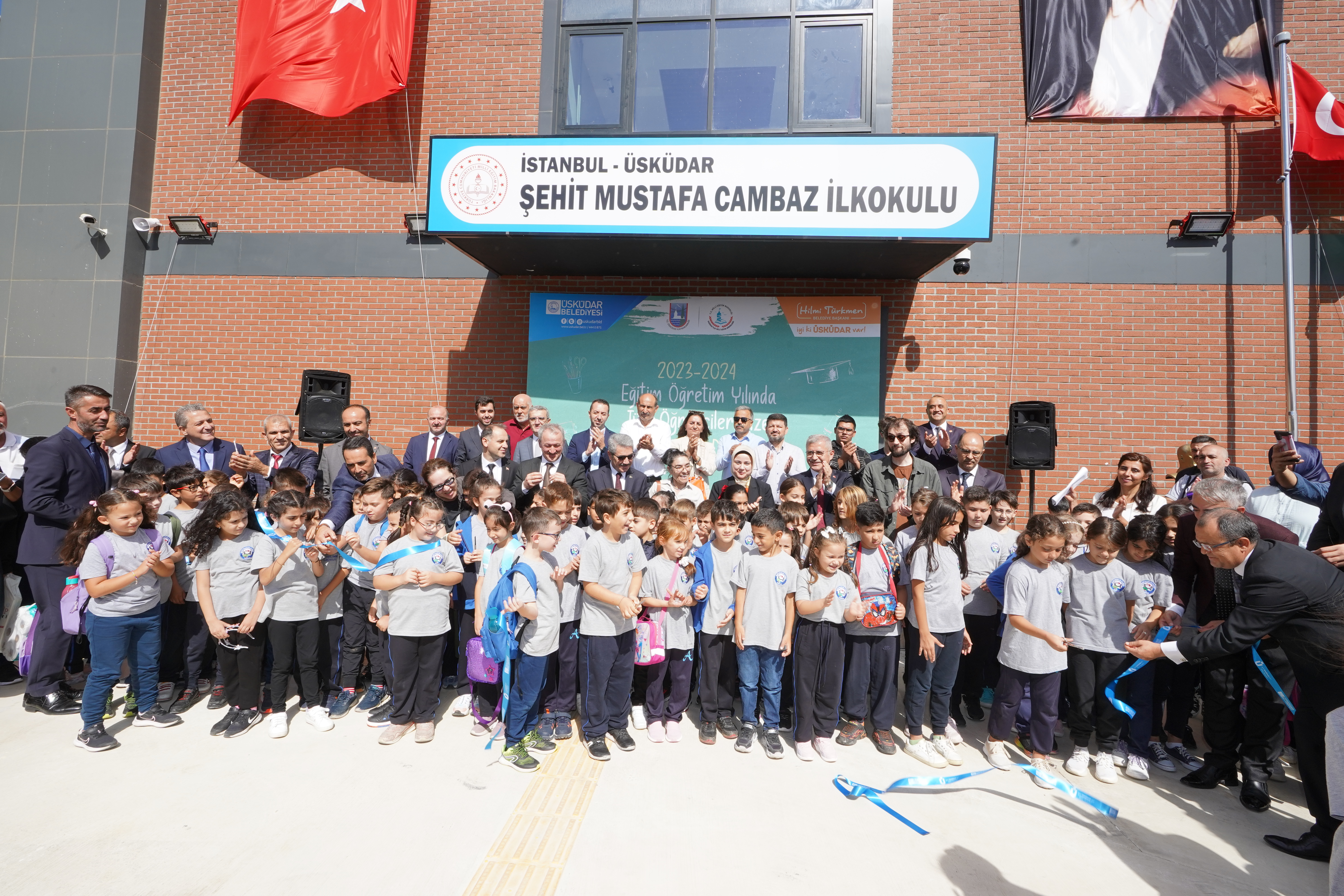 Üsküdar yeni öğretim yılına Şehit Mustafa Cambaz İlkokulu açılışıyla başladı