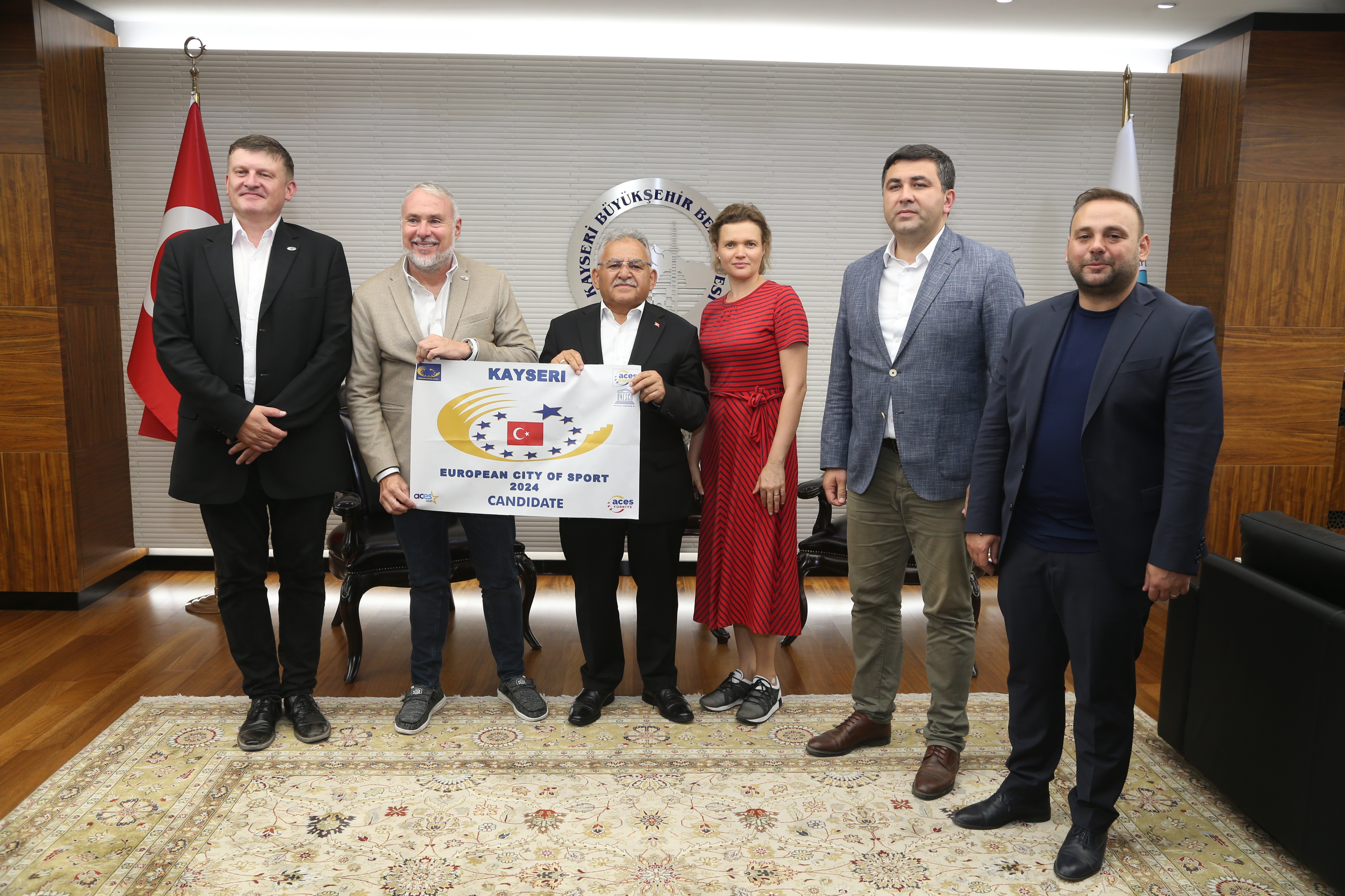 Kayseri, 2024 yılı Avrupa Spor Şehri ünvanına aday