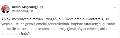 Kılıçdaroğlu: “Erdoğan yine sözlerimi çarpıtarak, yalanlarına devam etmiş”