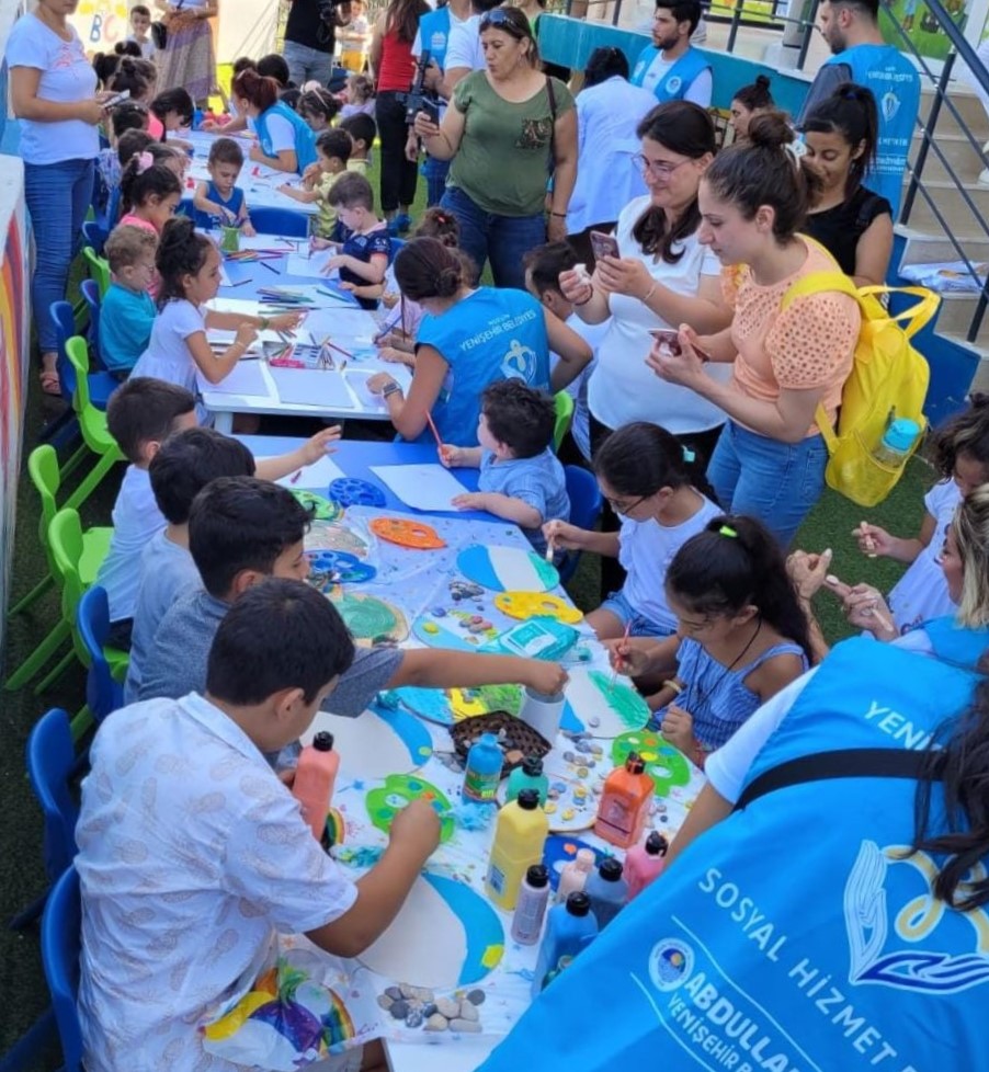 Hatay’da çocuklara moral aşılandı