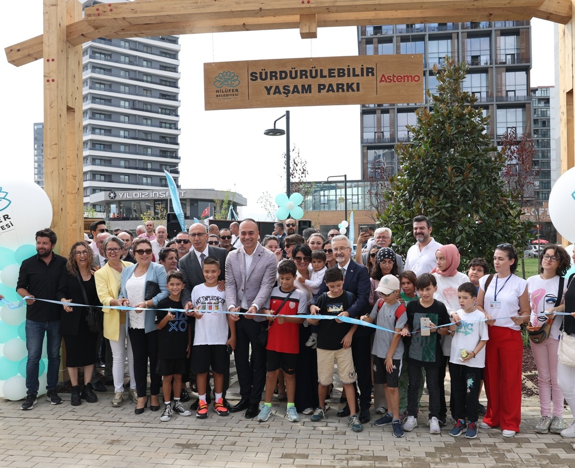 Nilüfer’de Sürdürülebilir Yaşam Parkı hizmete açıldı