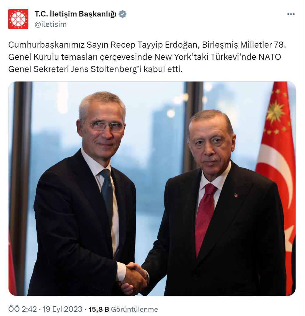 Cumhurbaşkanı Erdoğan, BM 78. Genel Kurulu temasları çerçevesinde görüşmelerde bulundu