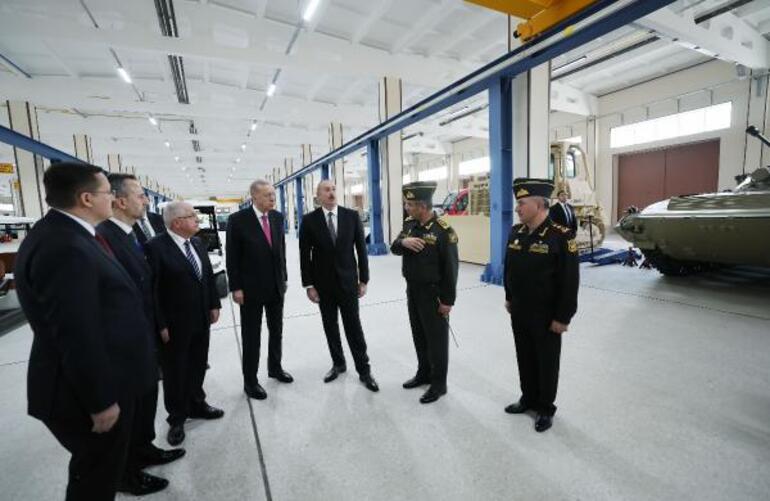 Erdoğan, Üretim Onarım Askeri Kompleksi Açılış Töreni’ne katıldı