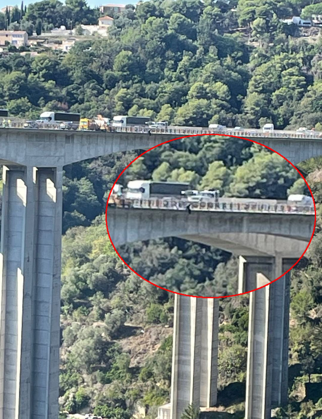 Aşk acısı çeken Nice'in yıldızı Beka Beka, intihar etmek için viyadüğe çıktı! Polis vazgeçirmeye çalışıyor