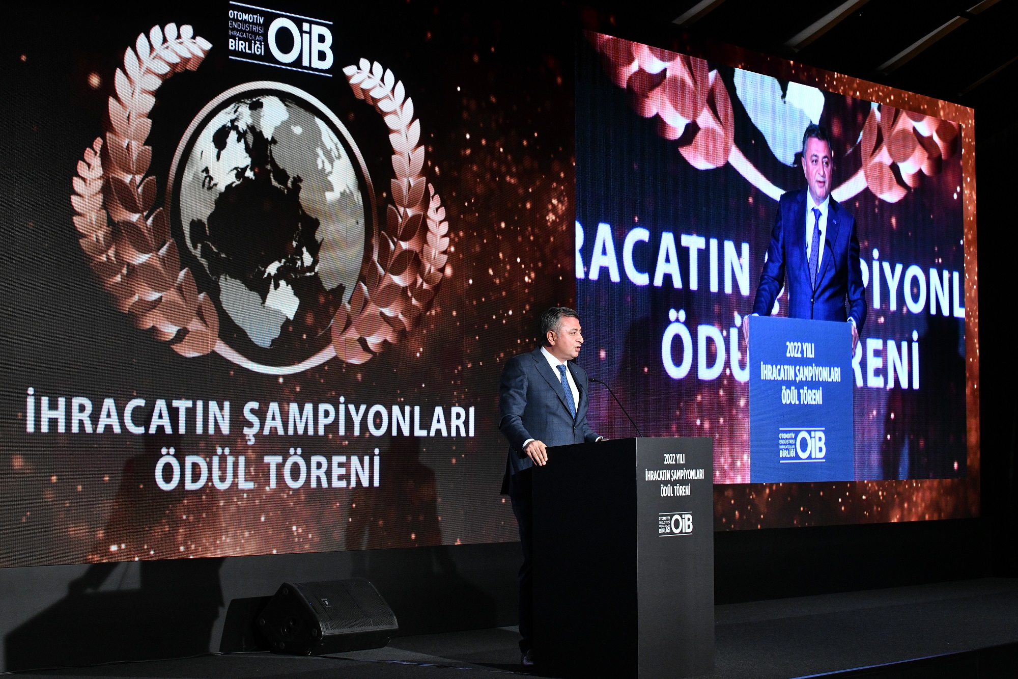 Otomotivde ihracatın şampiyonları ödüllendirildi