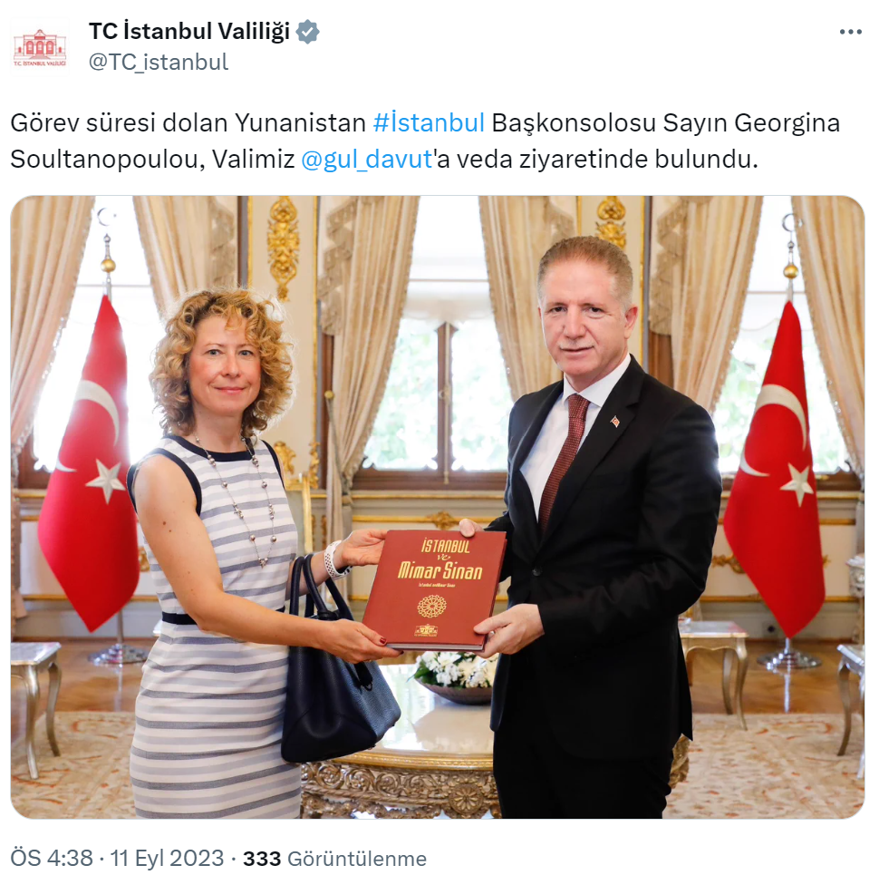 İstanbul Valisi Gül’e ziyaretler sürüyor