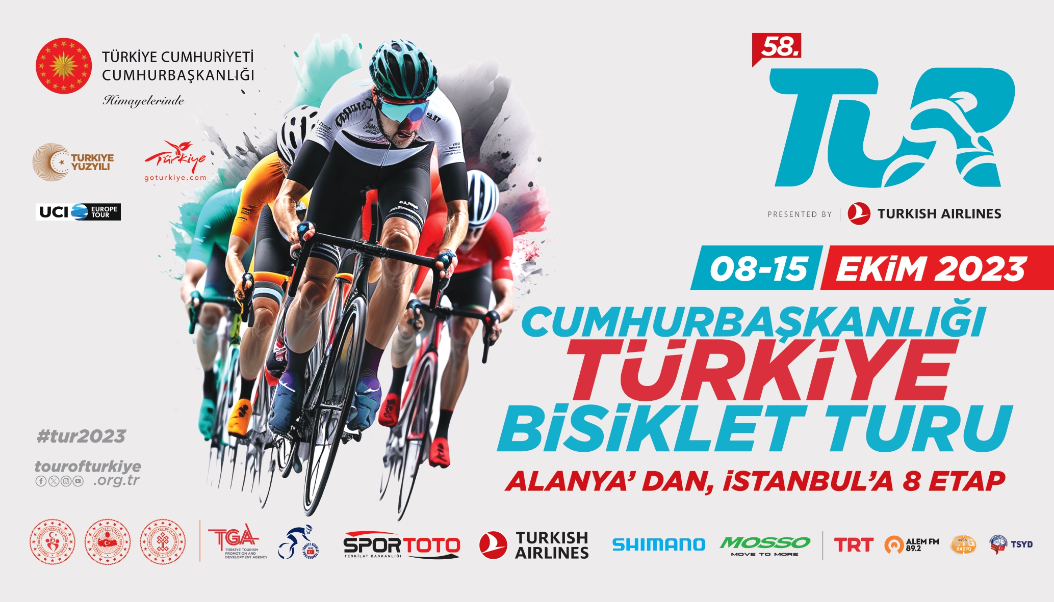 58.Cumhurbaşkanlığı Türkiye Bisiklet Turu için geri sayım başladı