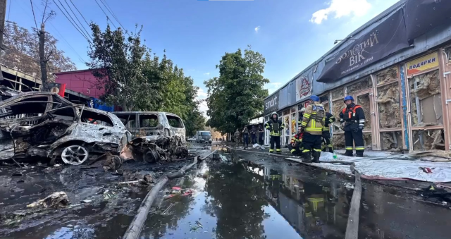 Rusya, Ukrayna’da pazar yerini füzeyle vurdu: 16 ölü, çok sayıda yaralı var