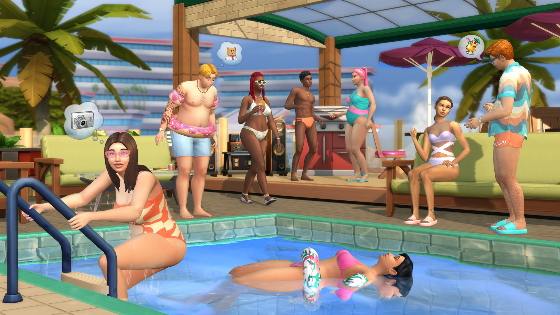 The Sims 4’e havuz keyfi ve modern eşyalar geliyor