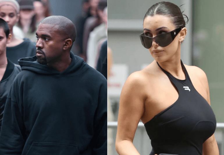 Kanye West, Kim Kardashian'dan boşandıktan 1 ay sonra evlenmiş!