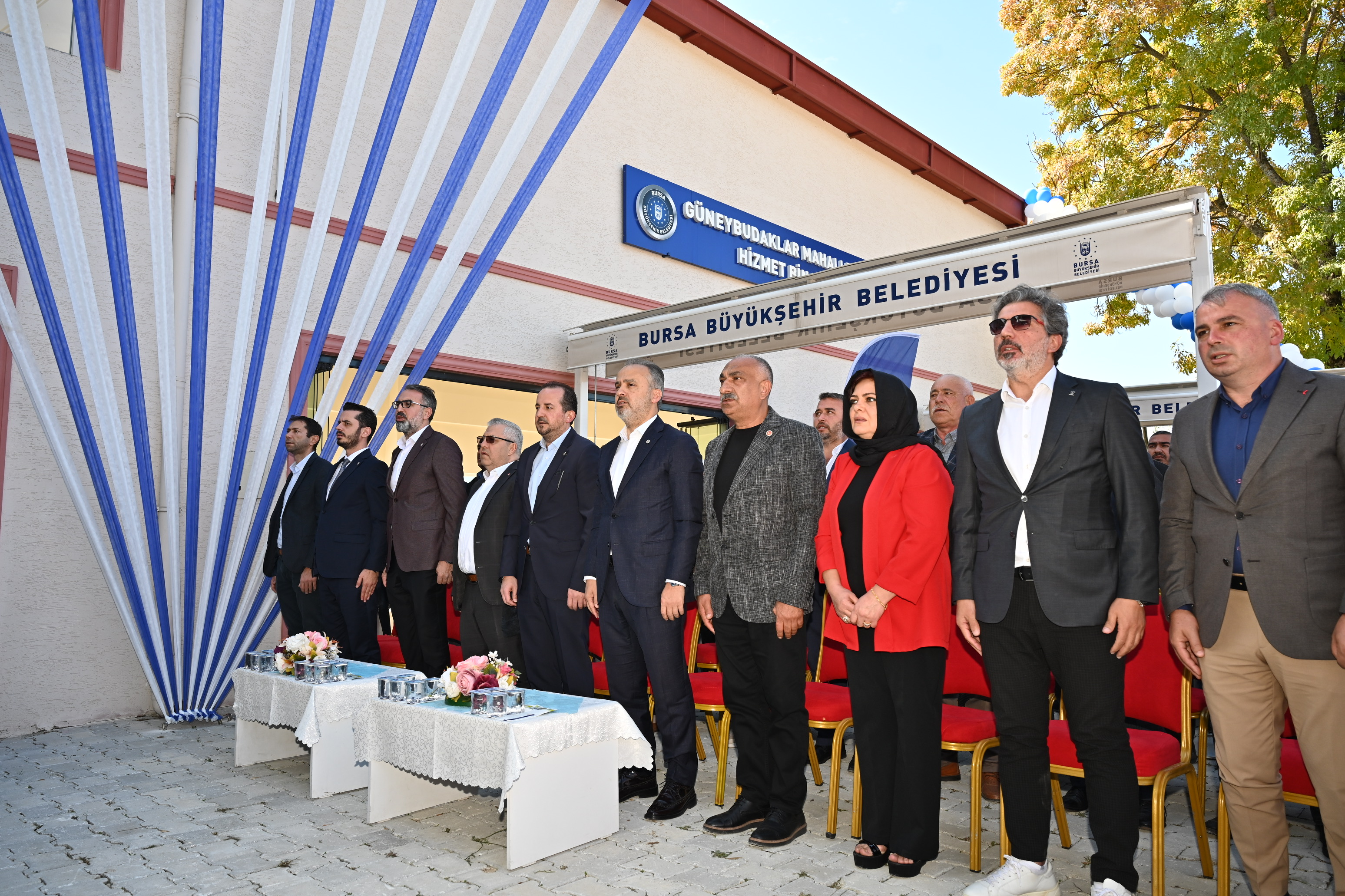 Bursa’da Güneybudaklar Mahallesi’nde hizmet binası açıldı