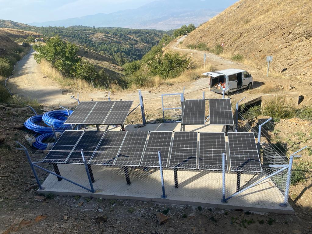 İZSU, güneş enerjisi ile çalışan içme suyu kuyularını hizmete aldı