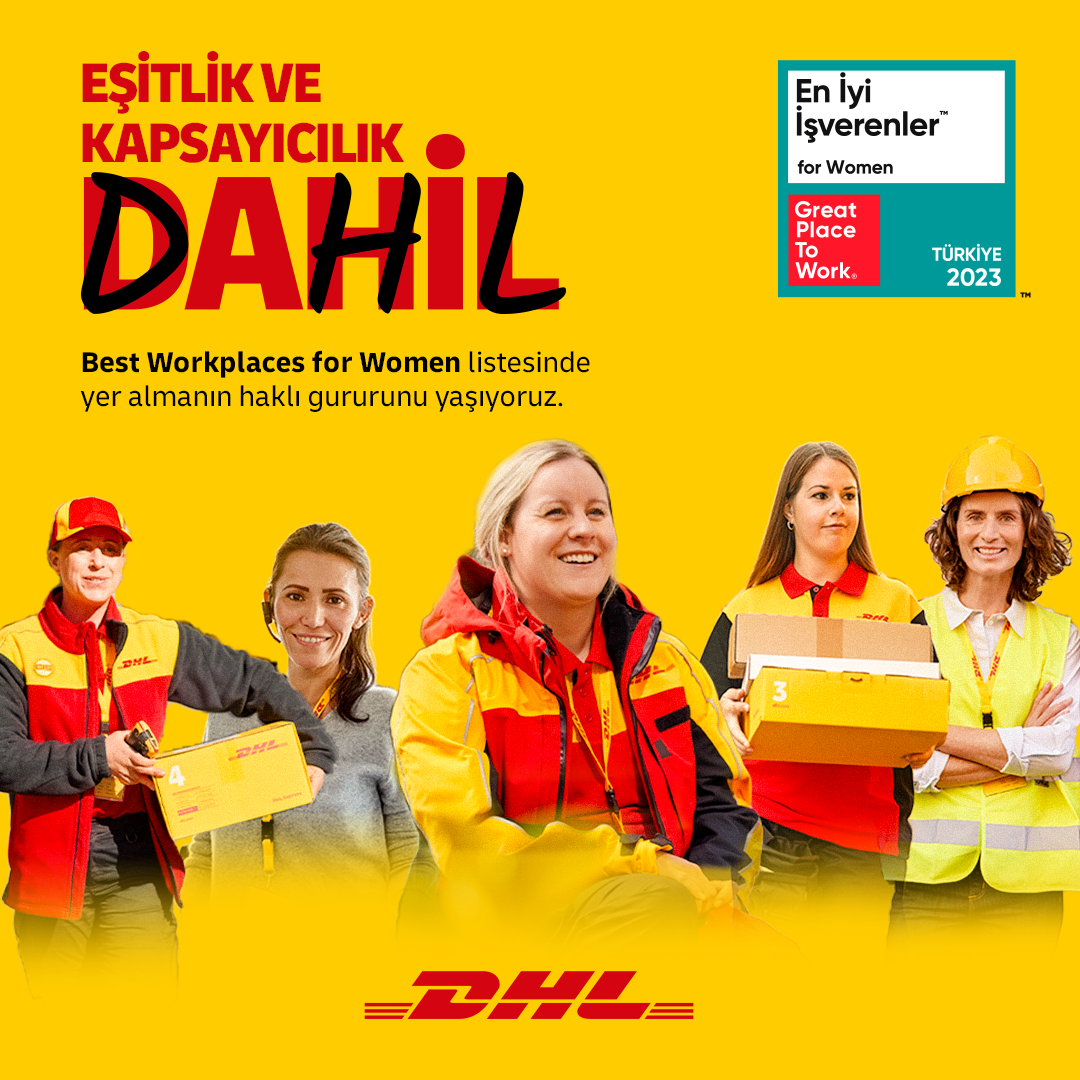 DHL Express Türkiye, Kadınlar İçin En İyi İşyeri Deneyimi Sunan Şirketler Listesi’nde