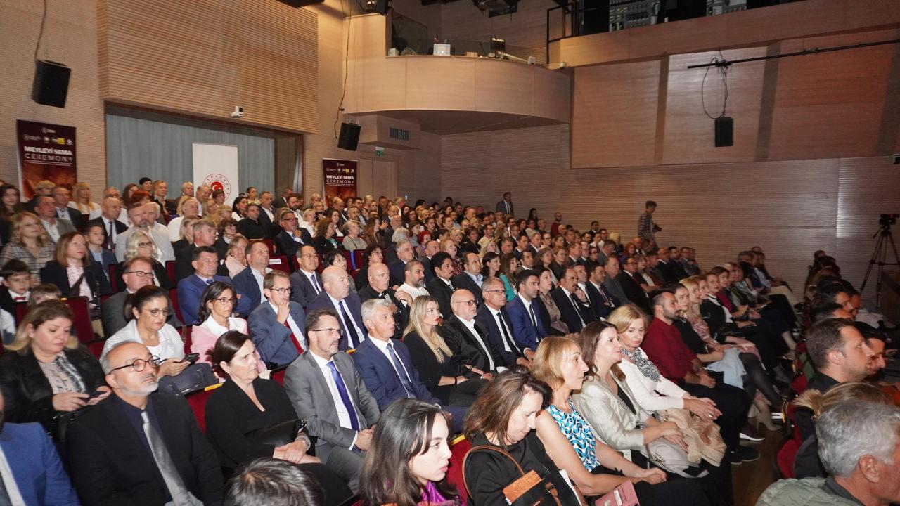 Konya Büyükşehir Belediyesi, Mevlana Yılı’nda ilk yurtdışı sema programını Zagreb’de yaptı
