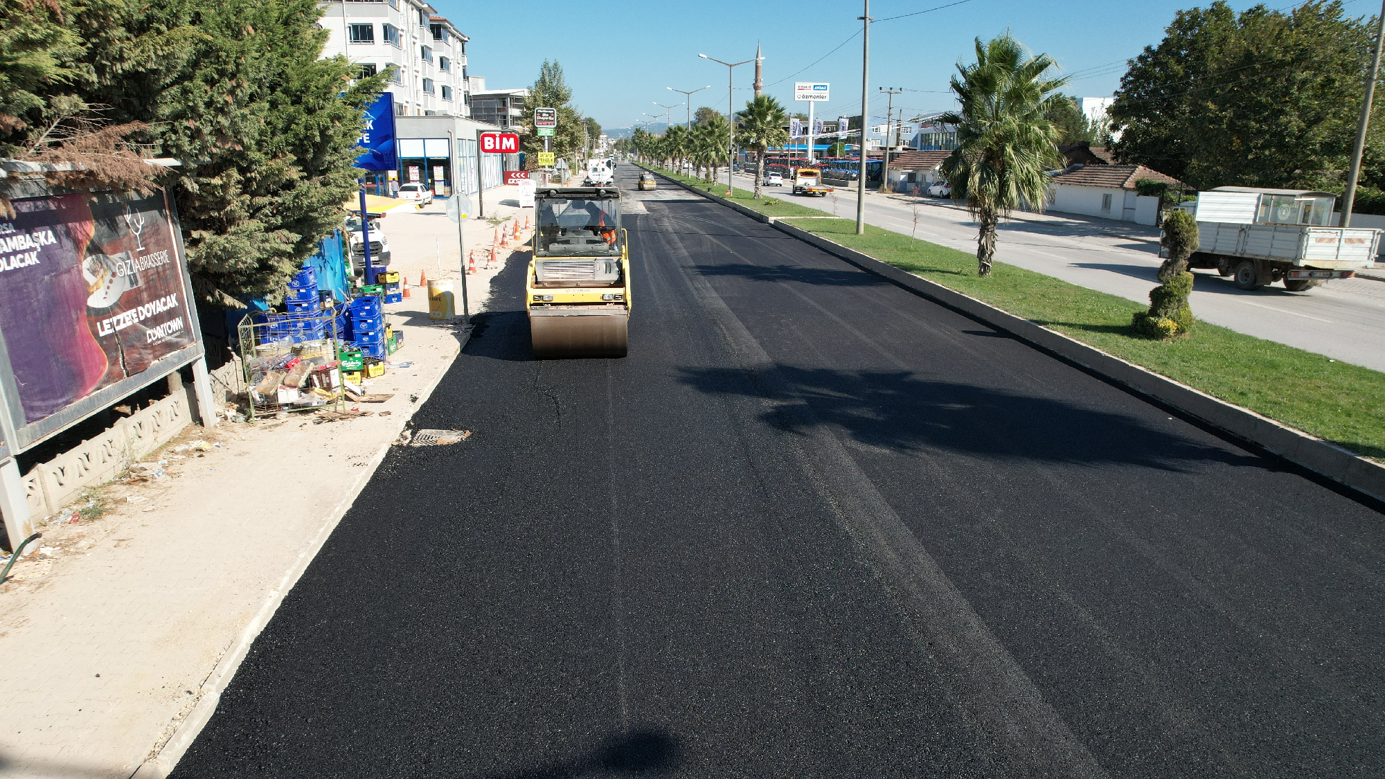 Bursa ilçelerinde altyapı mesaisi