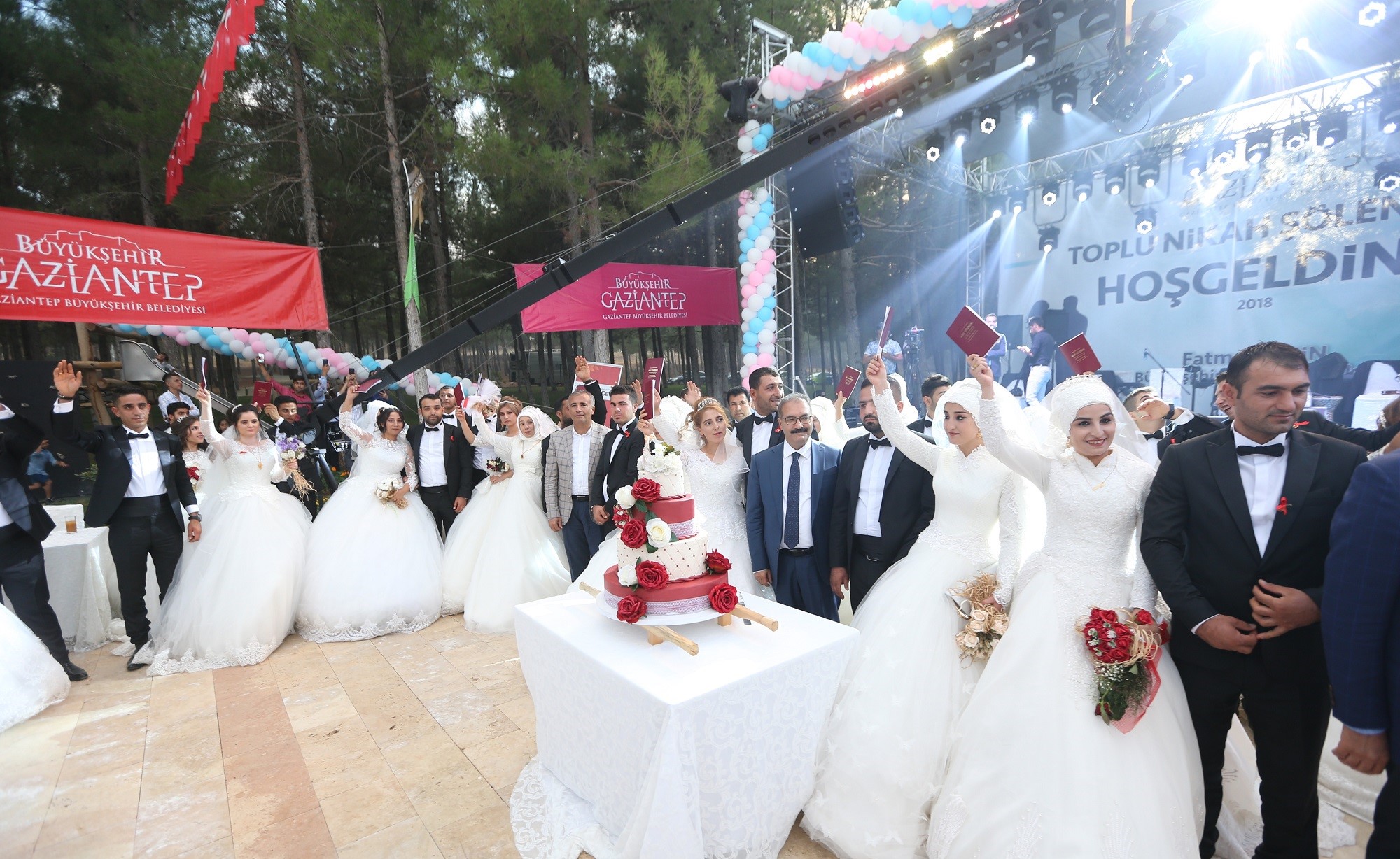 Gaziantep’ten toplu nikah şöleni