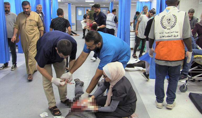 Filistin Sağlık Bakanlığı’ndan hastane saldırısına yönelik açıklama