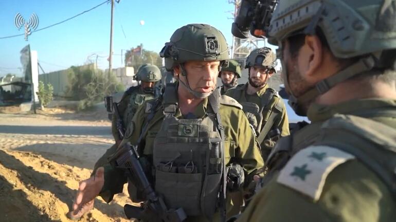 IDF, Gazze’in kuzeyinde konuşlanan İsrailli askerlerin görüntülerini paylaştı
