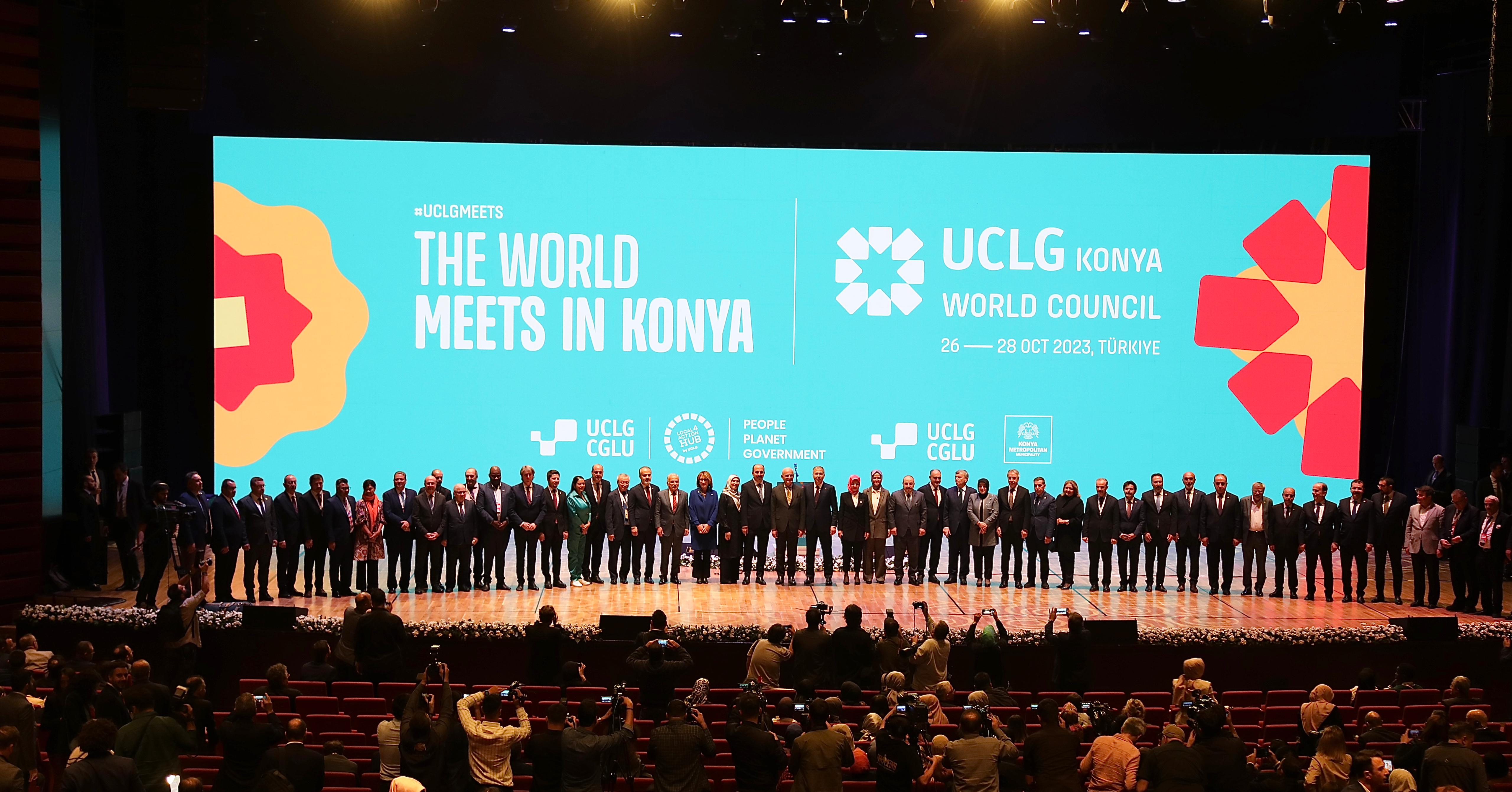 UCLG Dünya Konseyi Konya’da gerçekleştirildi