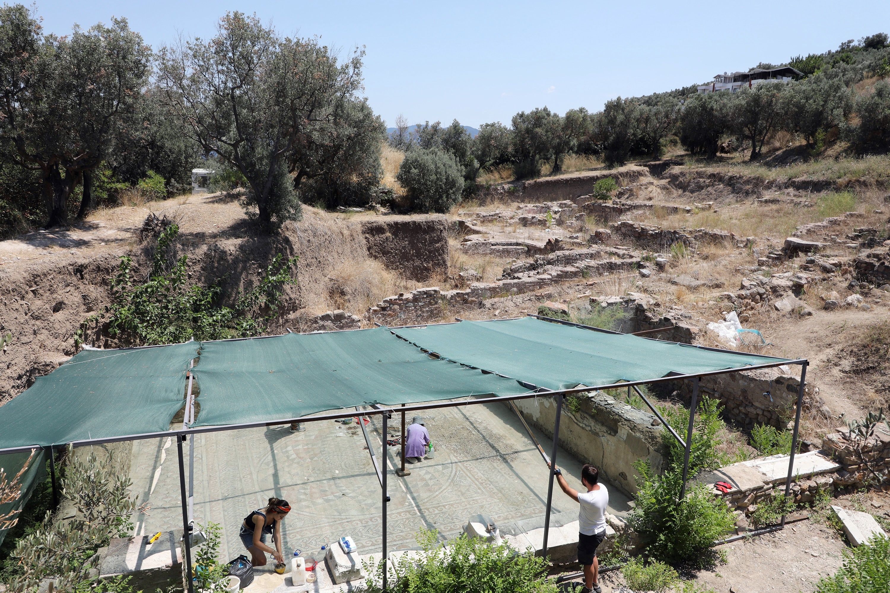 Myrleia Antik Kenti Arkeoparkı’na Tarihi Kentler Birliği’nden süreklilik ödülü