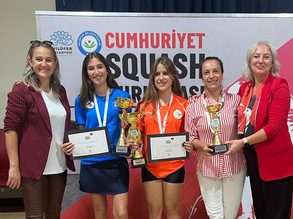 Cumhuriyet Squash Turnuvası tamamlandı
