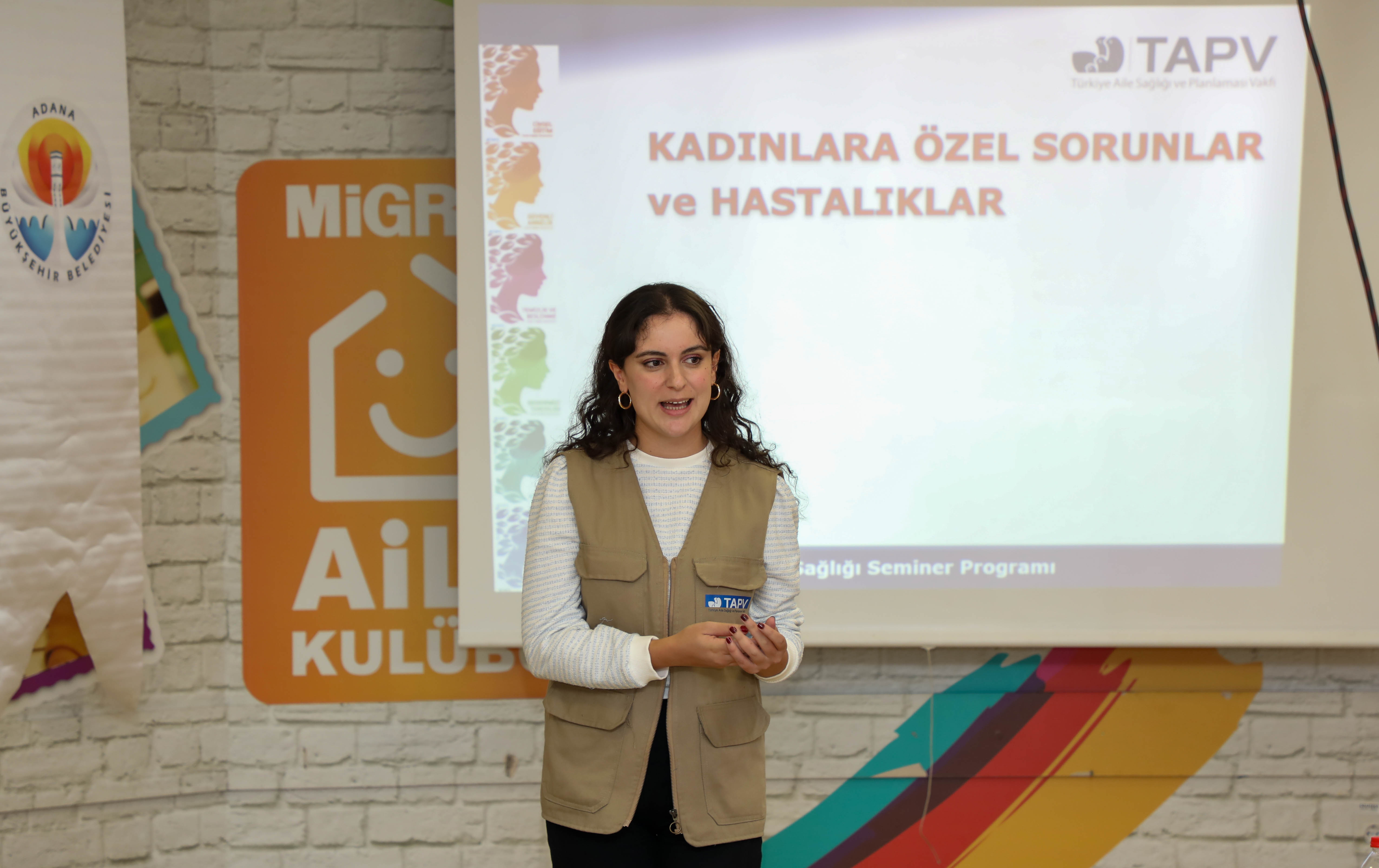 Adana’da kadın sağlığı semineri
