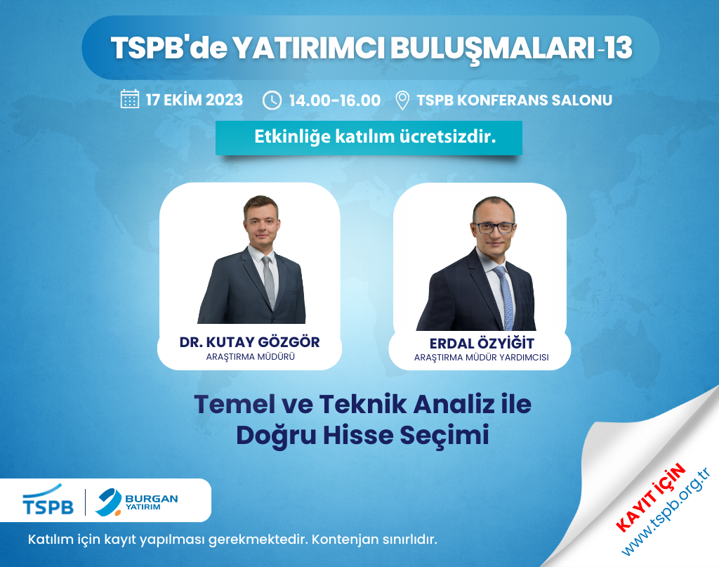 TSPB’de Yatırımcı Buluşmaları 13’üncüsüyle devam ediyor