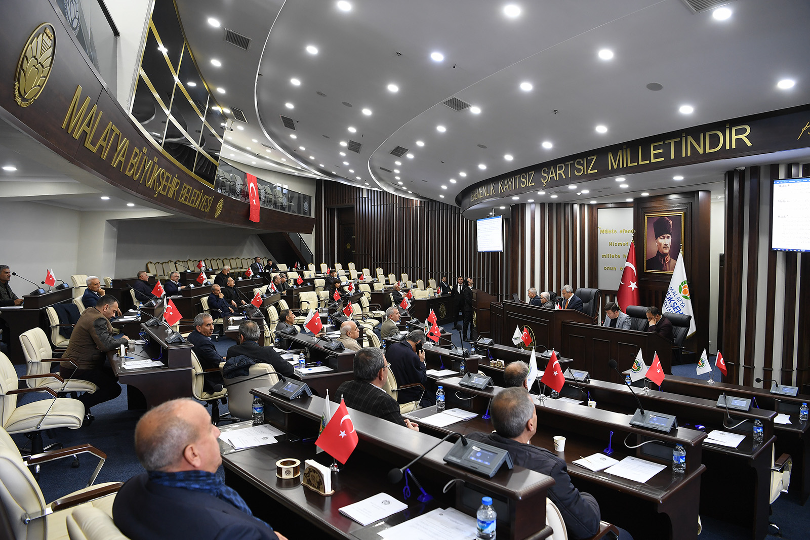 Malatya Büyükşehir Belediyesi kasım ayı meclis toplantıları sona erdi