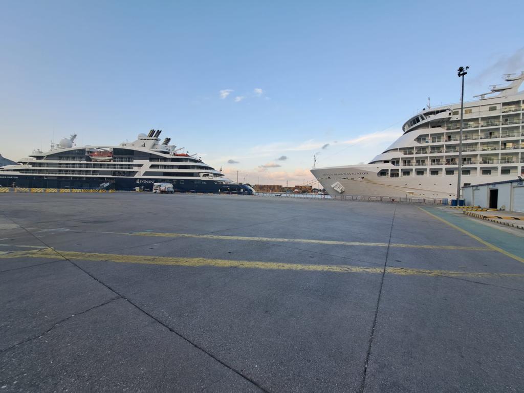 QTerminals Antalya Limanı, Seven Seas Navigator ve Le Jaques Cartier gemilerini ağırladı