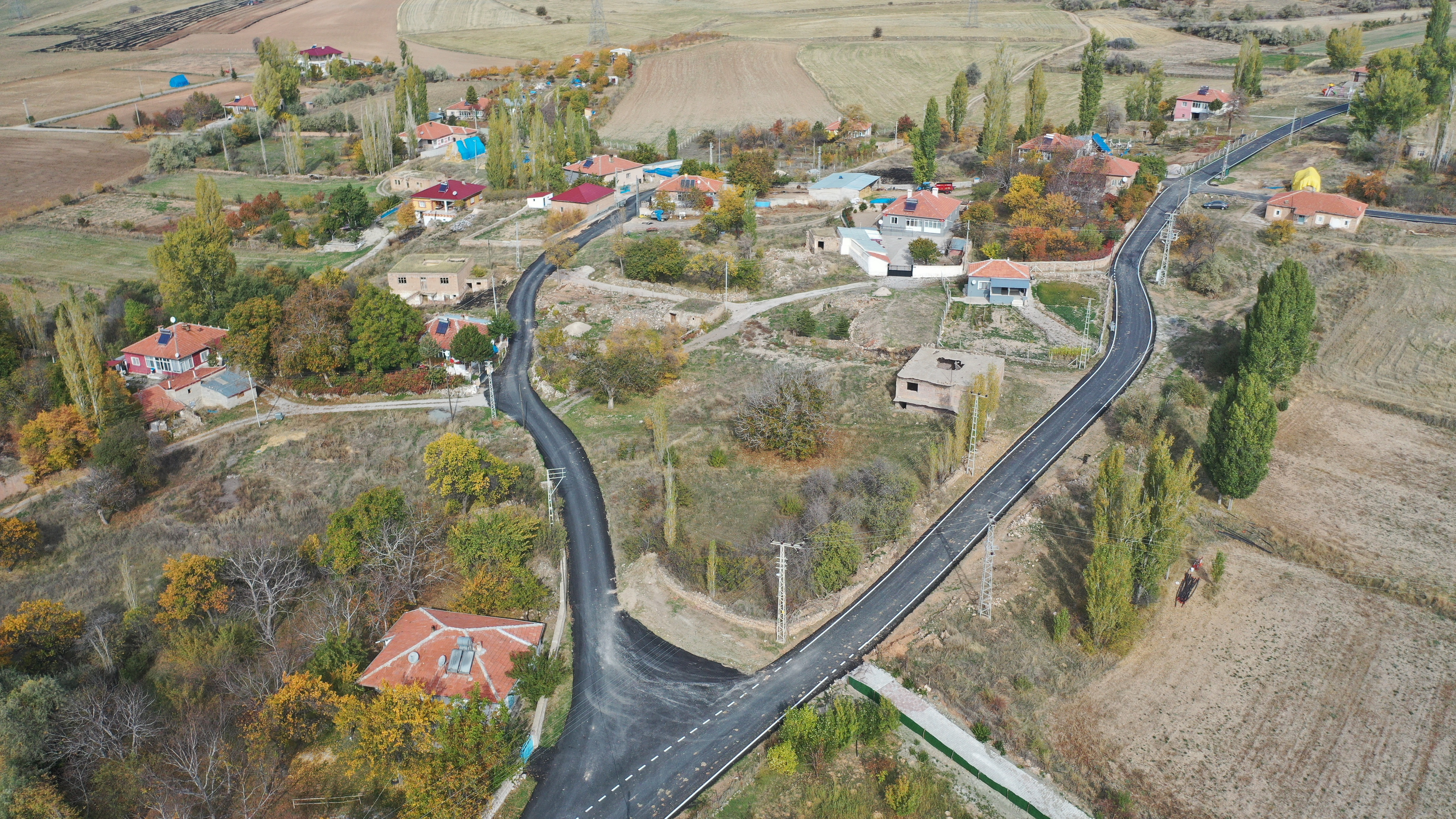 Kayseri’de gerçekleştirilen asfalt çalışması tamamlandı