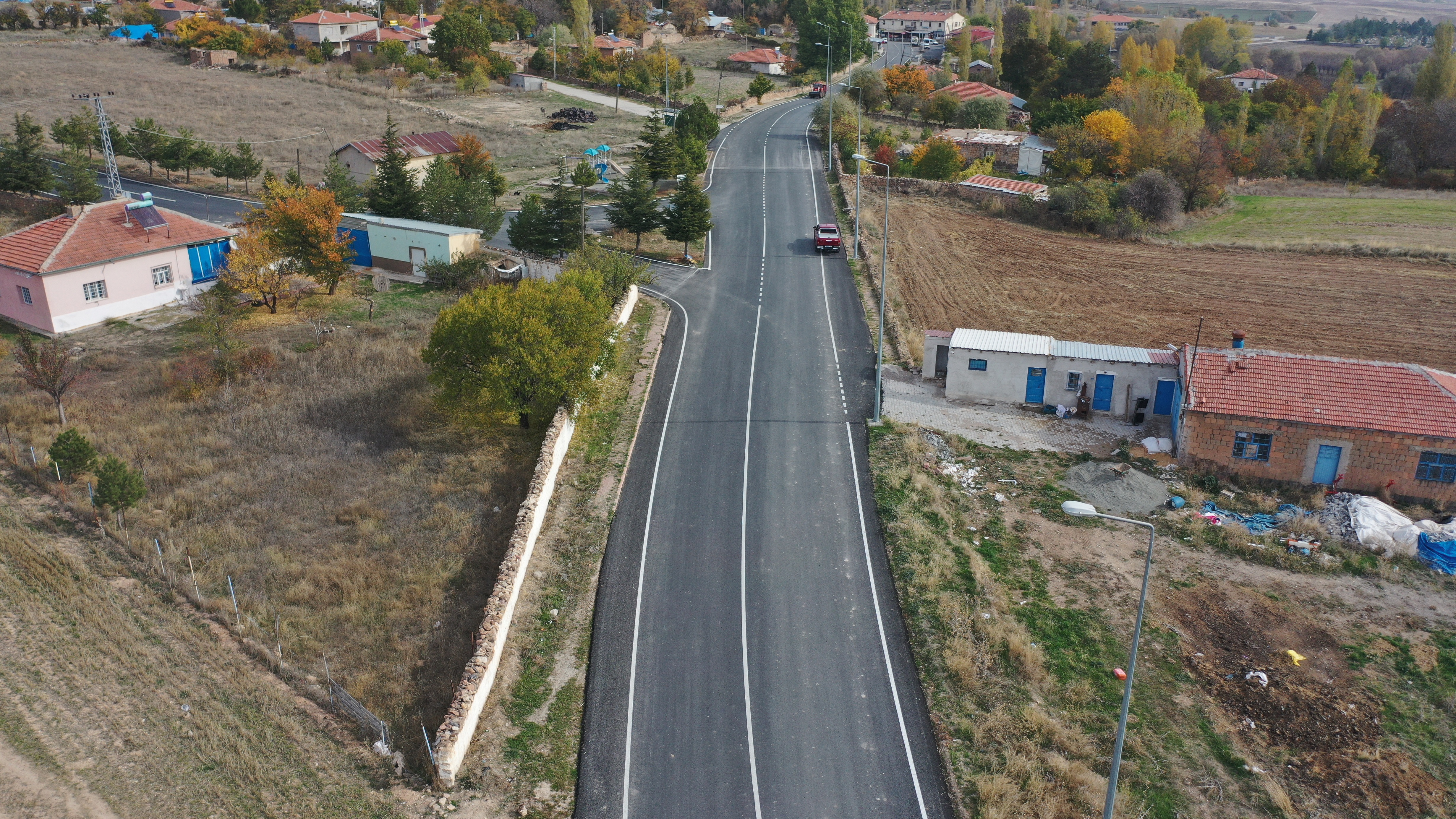 Kayseri’de gerçekleştirilen asfalt çalışması tamamlandı