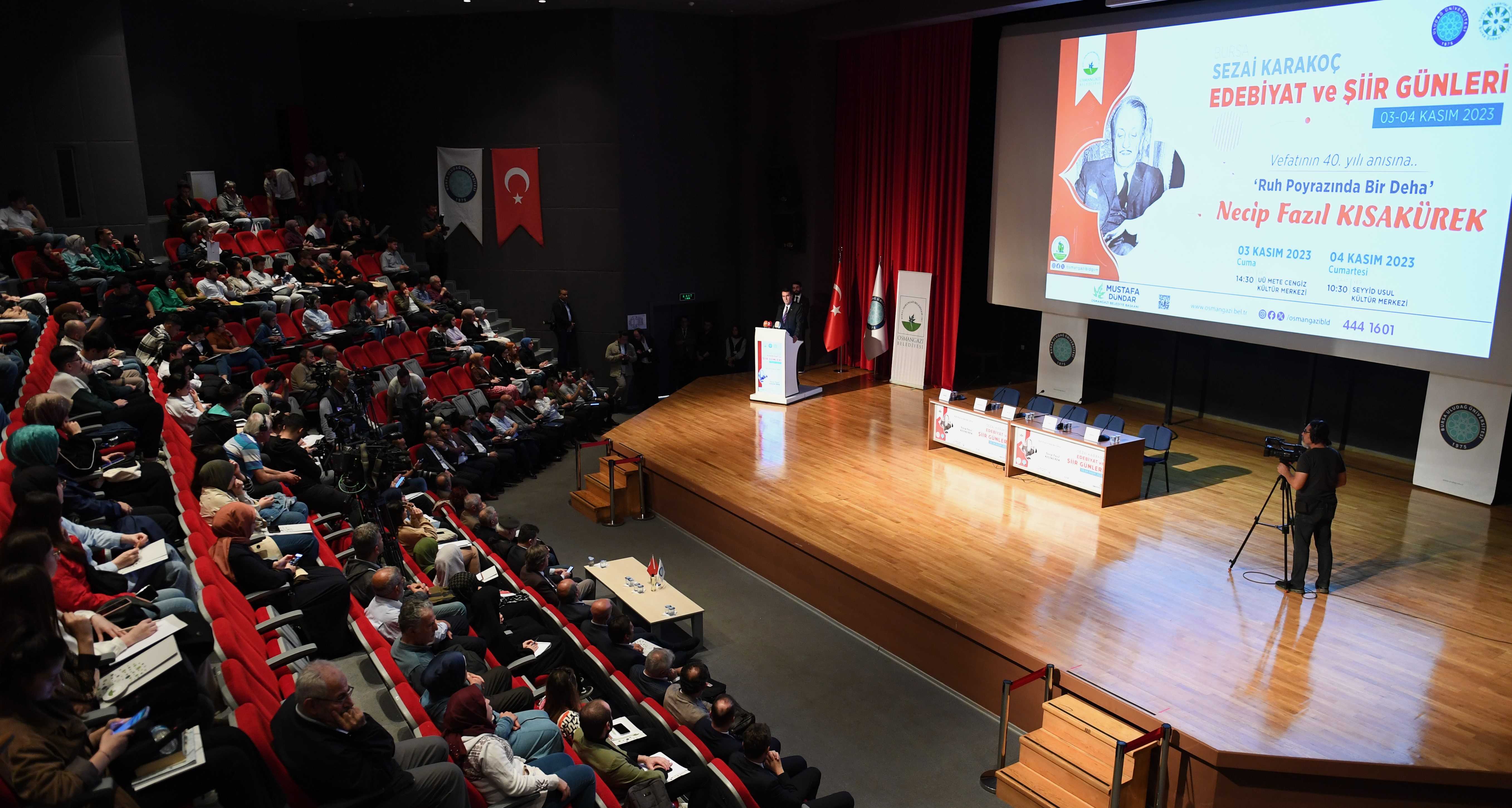 Osmangazi’de Necip Fazıl Kısakürek’in hayatı ve eserleri konuşuldu