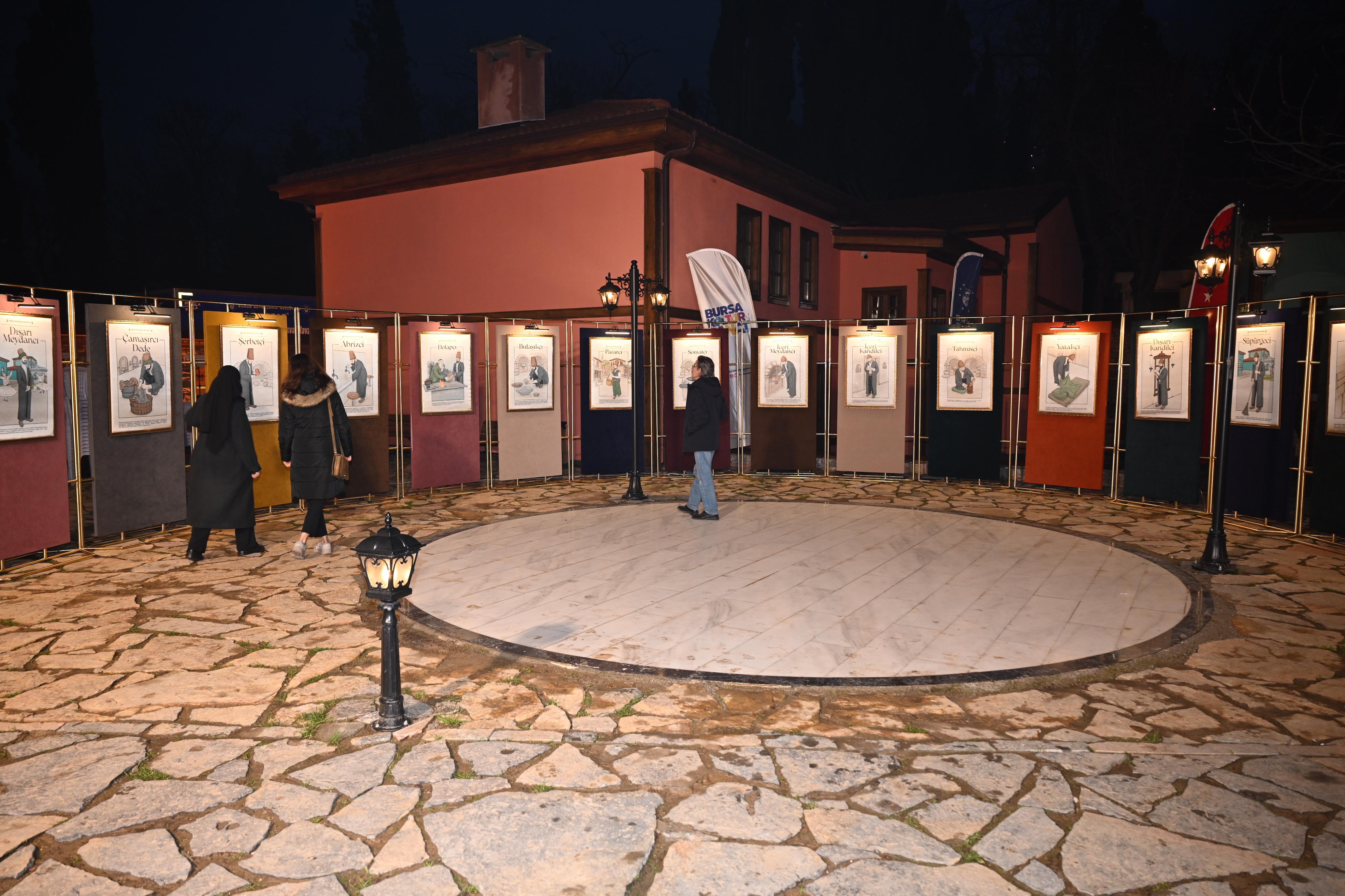 Bursa’da ‘Mevlevilik Yolunda 18 Hizmet’ sergisi izlenime açıldı