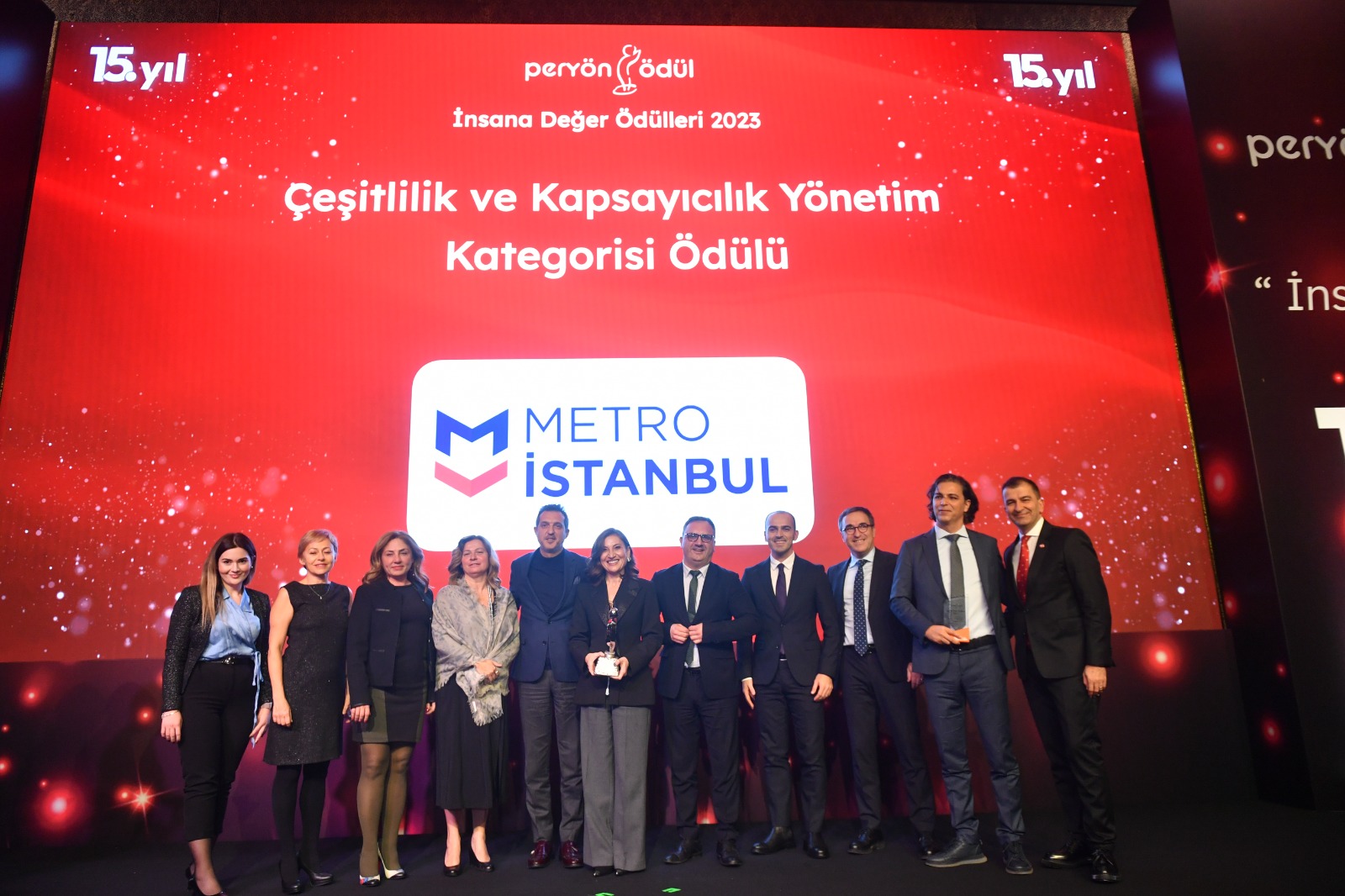 Metro İstanbul’a insana saygı ödülü