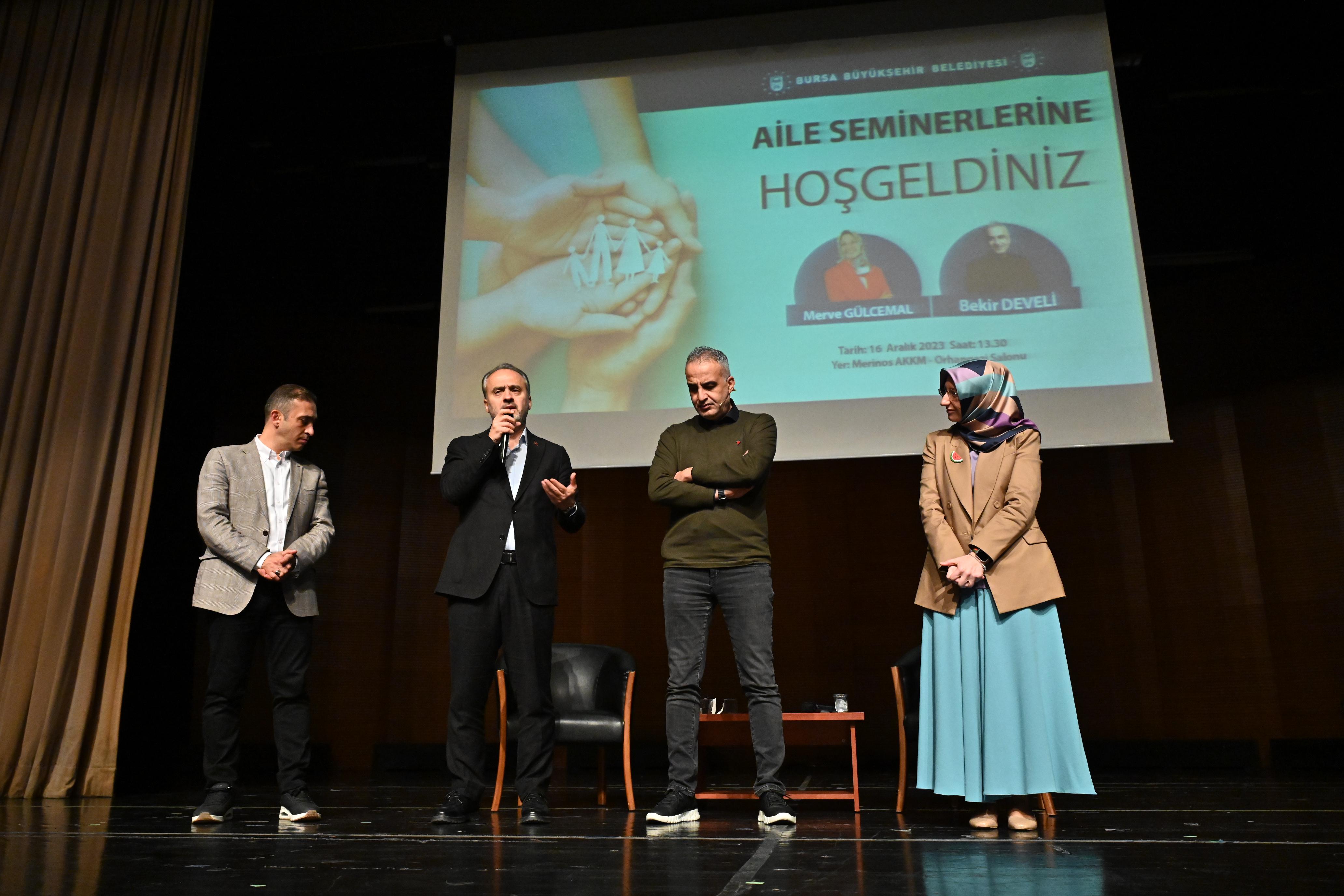 Bursa’da aile seminerlerinin ikincisi düzenlendi