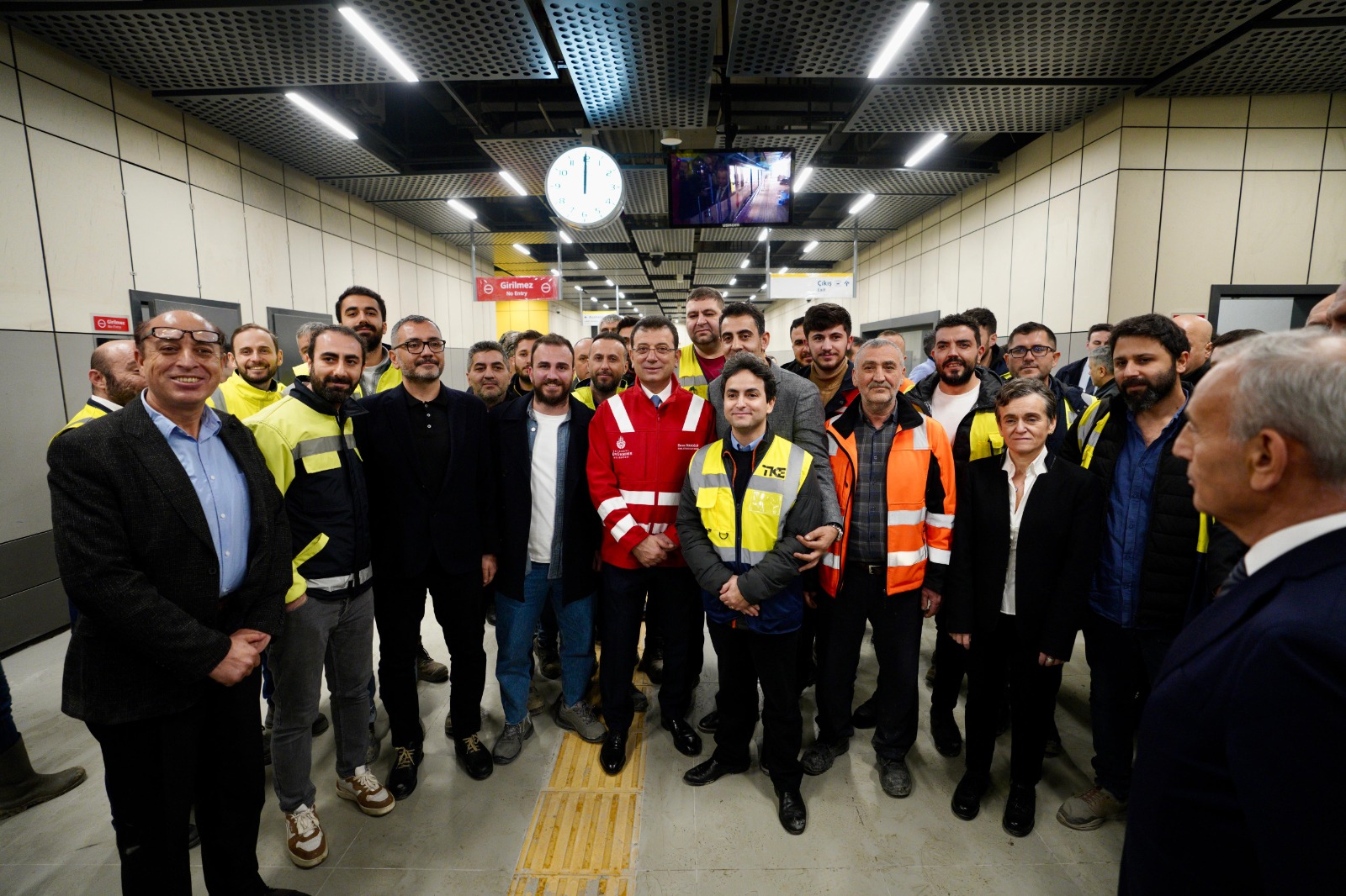 M9 Ataköy İkitelli Metro hattında test sürüşleri başladı
