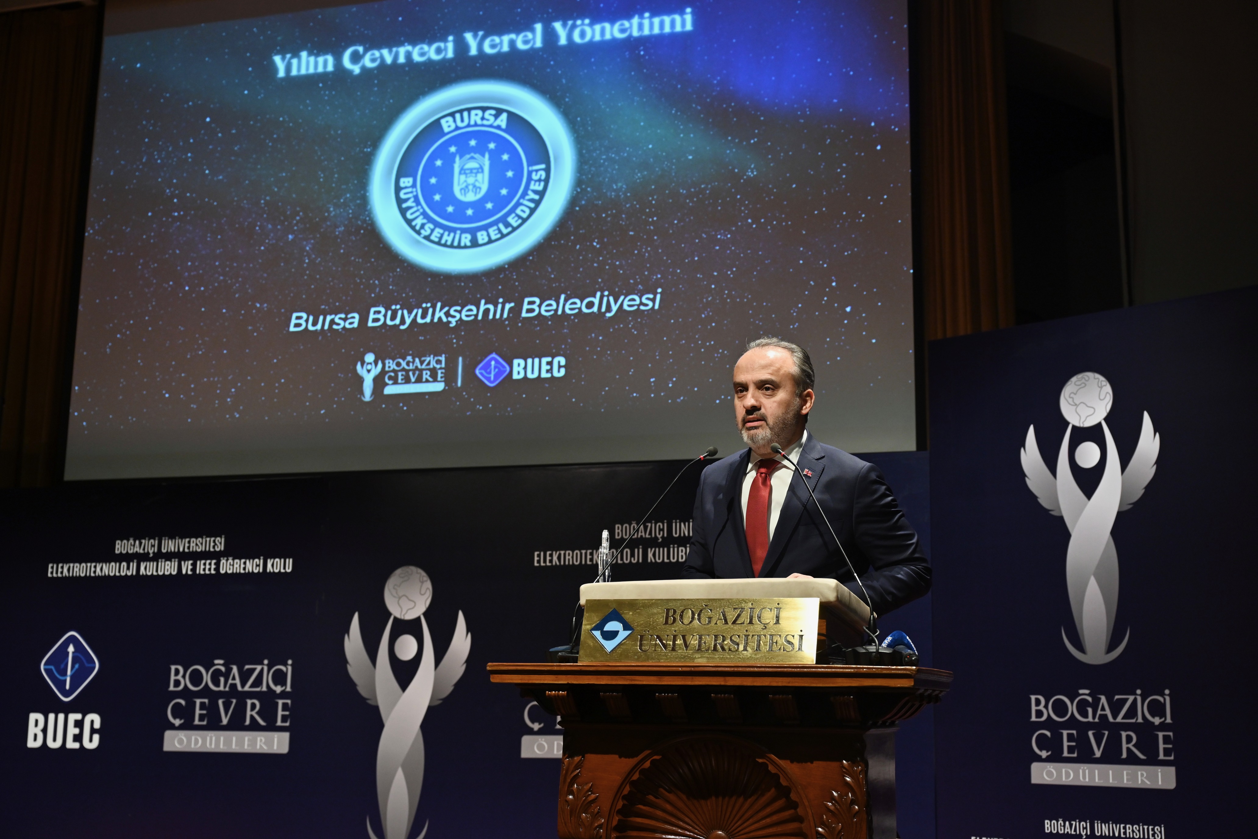 Bursa Büyükşehir Belediyesi, ‘Yılın Çevreci Yerel Yönetimi’ seçildi