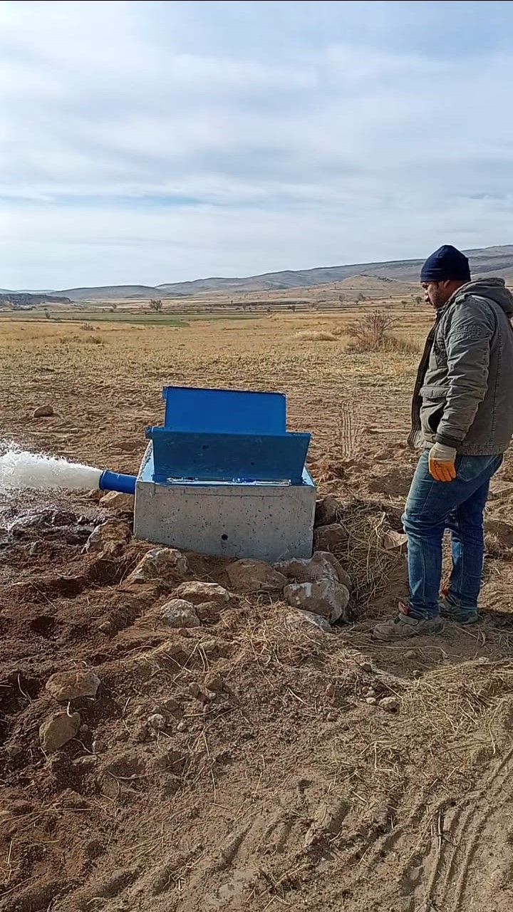 Kayseri’den Talas’ta 70 hektarlık arazinin sulama sorununa çözüm