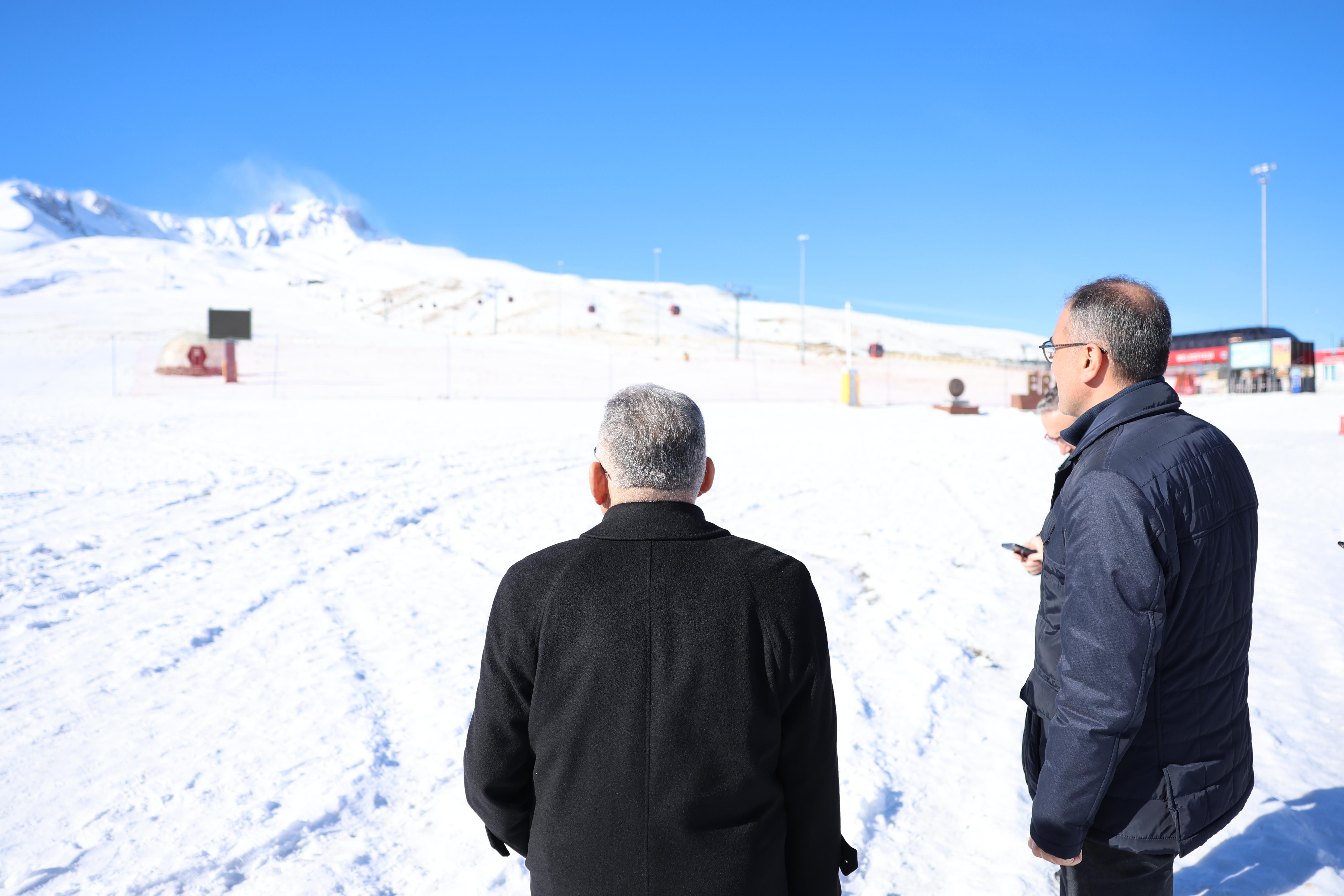 Başkan Büyükkılıç: “Erciyes, Türkiye’deki yegane kayak merkezlerinden biri”