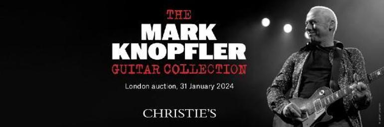 Dire Straits’den Mark Knopfler’ın gitar koleksiyonu açık artırmada satılıyor