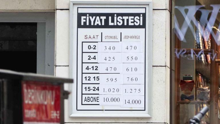 İstanbul’da tartışma yaratan otopark ücreti! 10 bin TL’ye aylık abonman