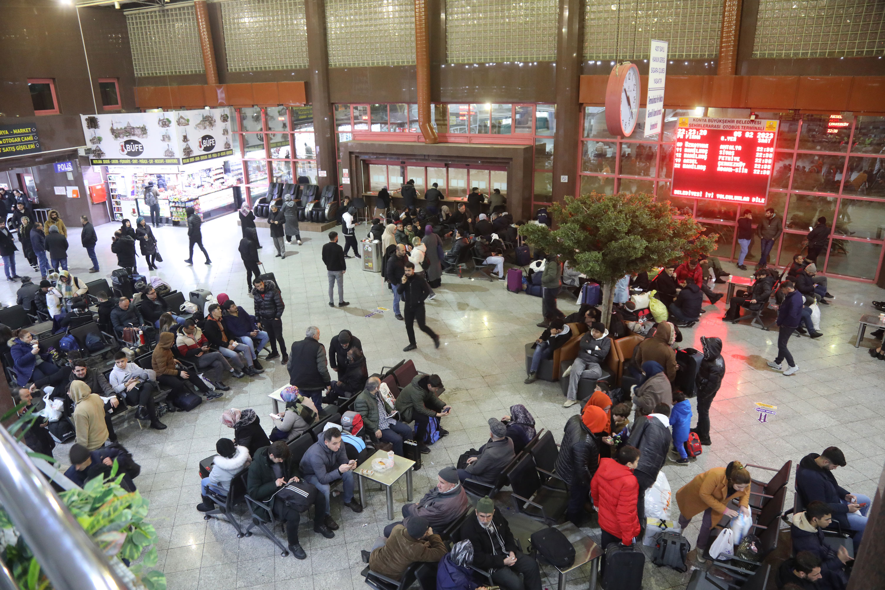 Konya Otogarı, 2023 yılında 16 milyon 210 bin 542 yolcu taşı