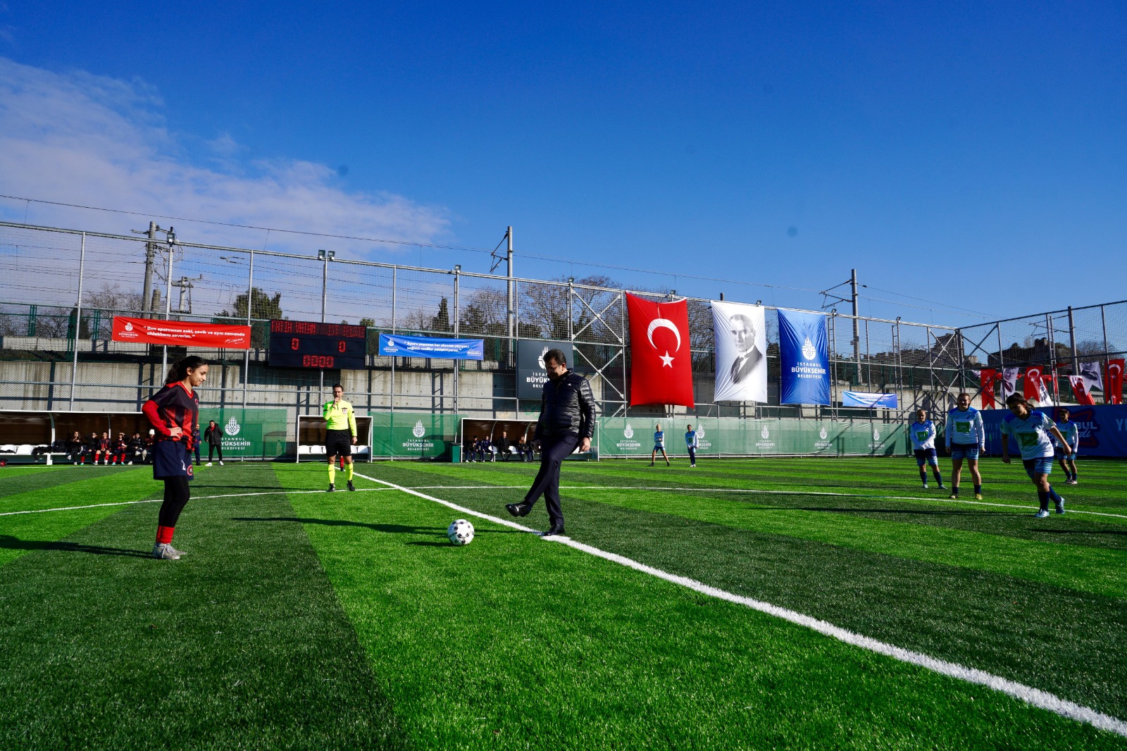 İBB, Yedikule Spor Tesisleri’ni yeniledi