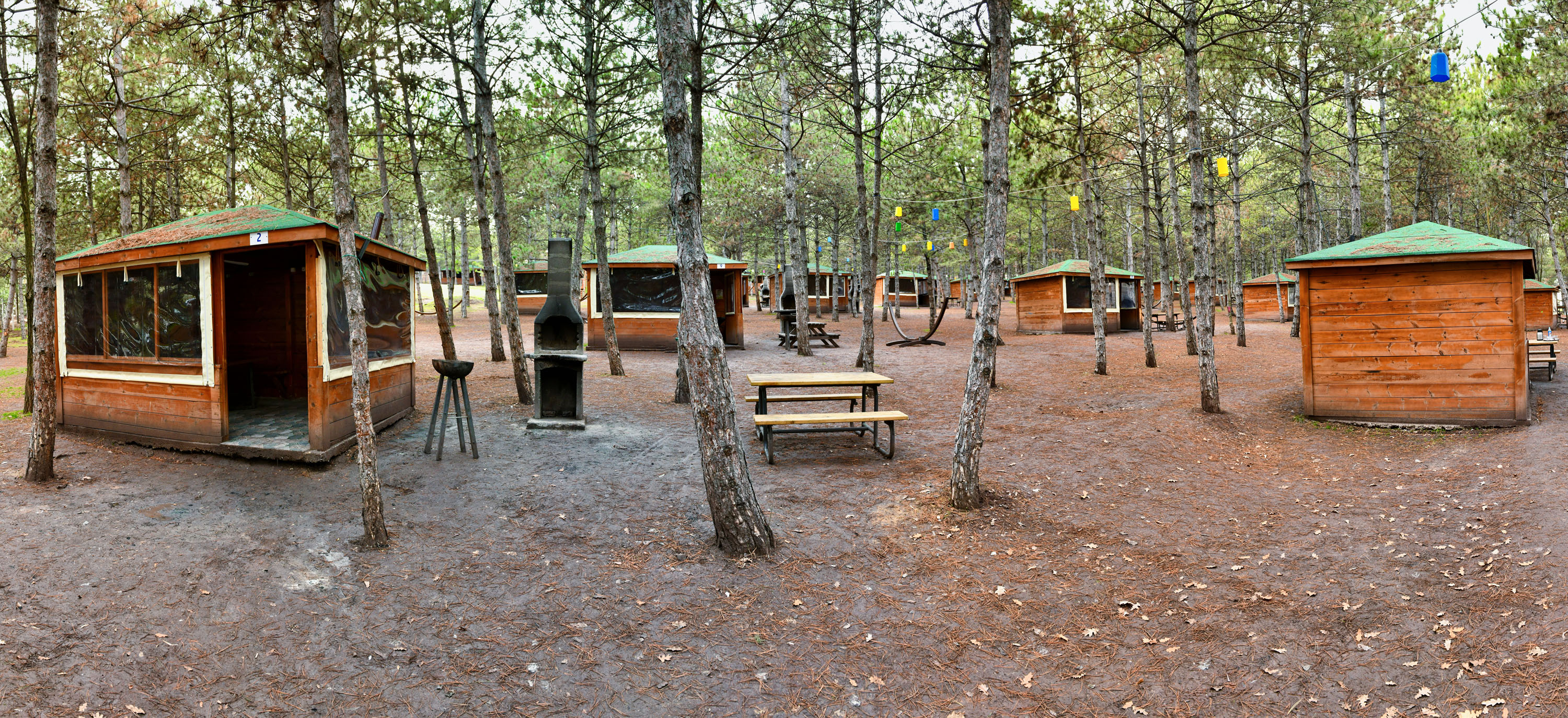 Hacıkadın Kent Ormanı piknikçiler için kış şartlarına elverişli hale getirildi