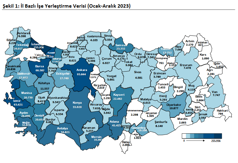 Kayıtlı işsizler Aralık’ta aylık yüzde 1,65 artışla 2,42 milyon kişiye ulaştı