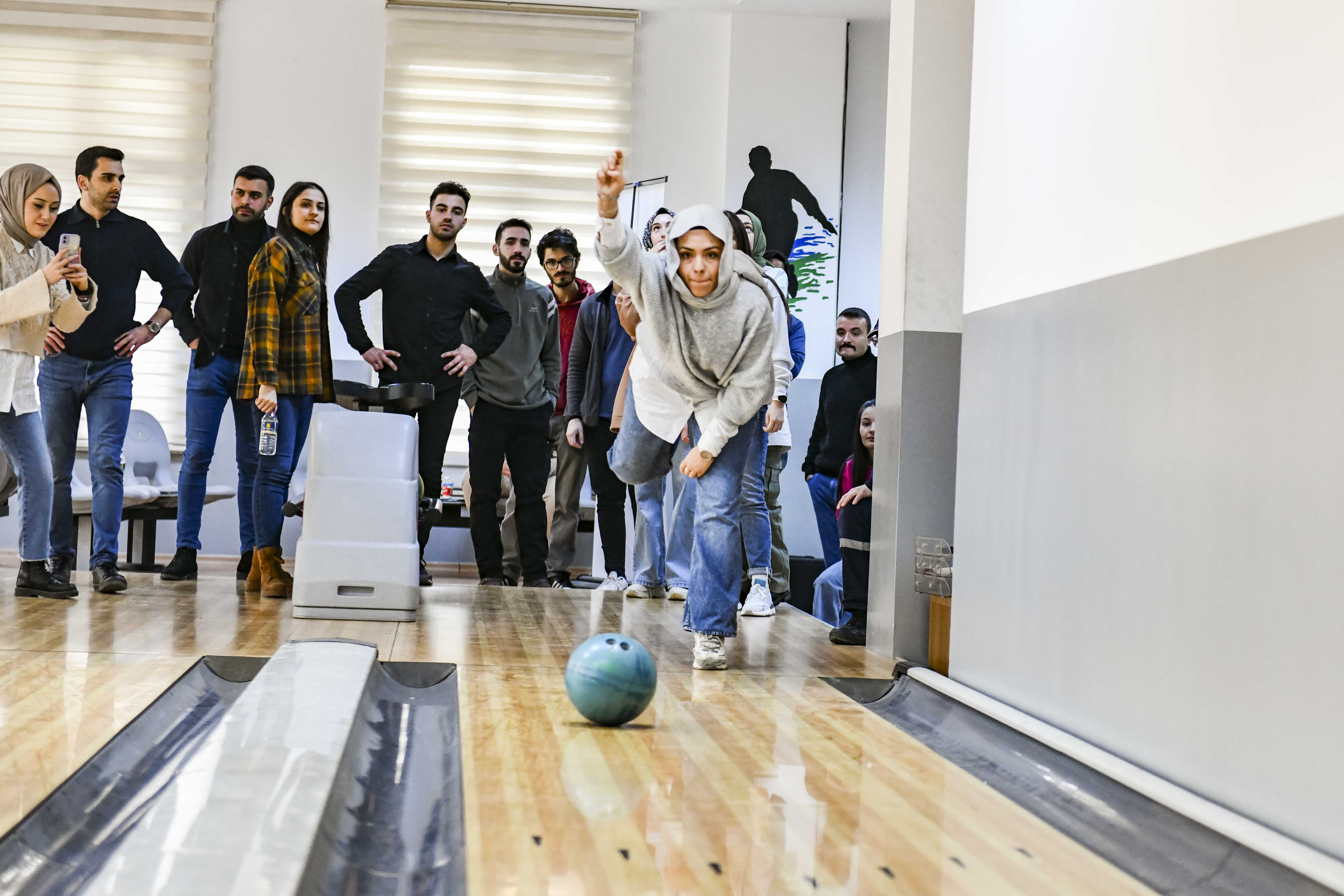 Ankara’da üniversite öğrencileri için ”Bowling Turnuvası” düzenlendi